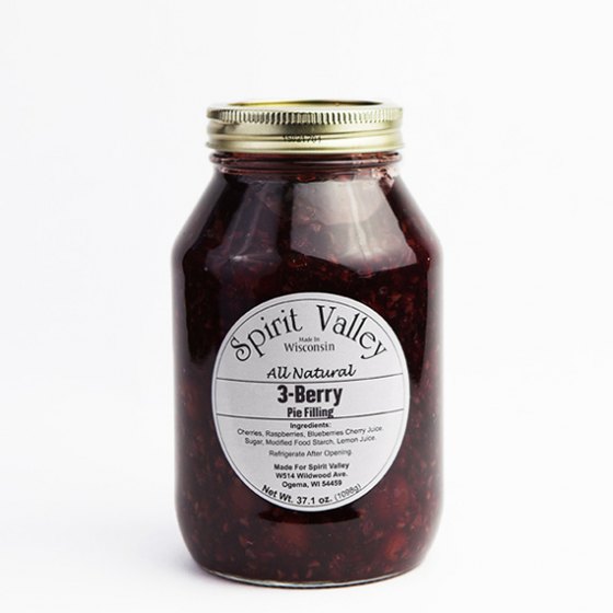 Spirit Valley 3-Berry Pie Filling