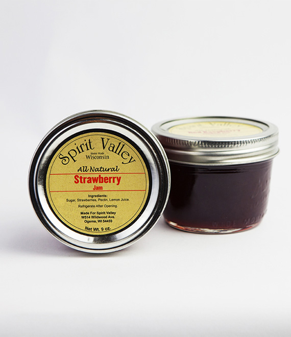 Spirit Valley Strawberry Jam-9oz