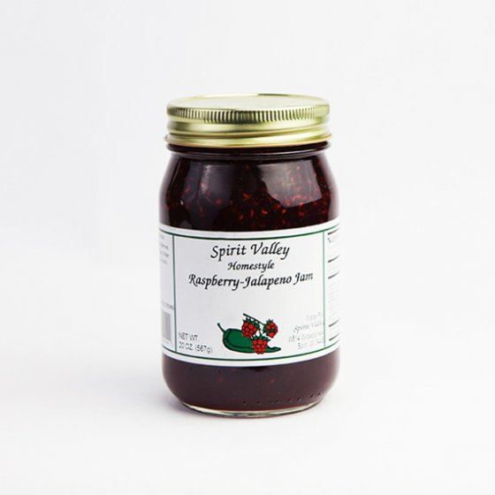 Spirit Valley Raspberry Jalapeno Jam-20oz