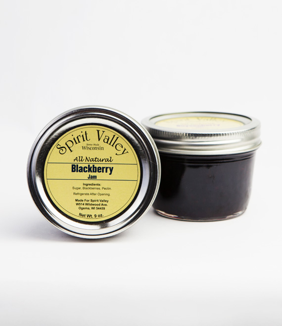 Spirit Valley Blackberry  Jam-9oz