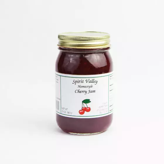 Spirit Valley Cherry Jam-20oz