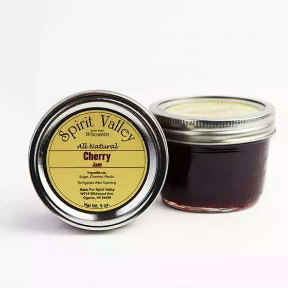 Spirit Valley Cherry Jam-9oz