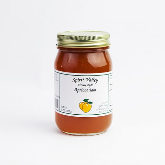 Spirit Valley Apricot Jam-20oz