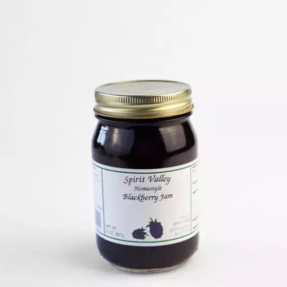 Spirit Valley Blackberry Jam-20oz