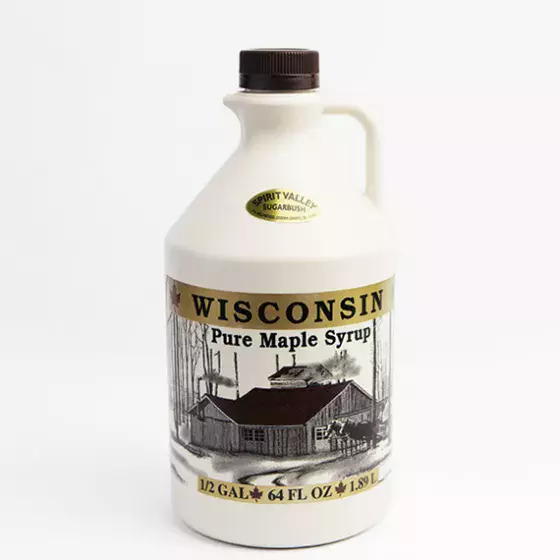 Spirit Valley Wisconsin 100% Pure Maple Syrup-64 oz.