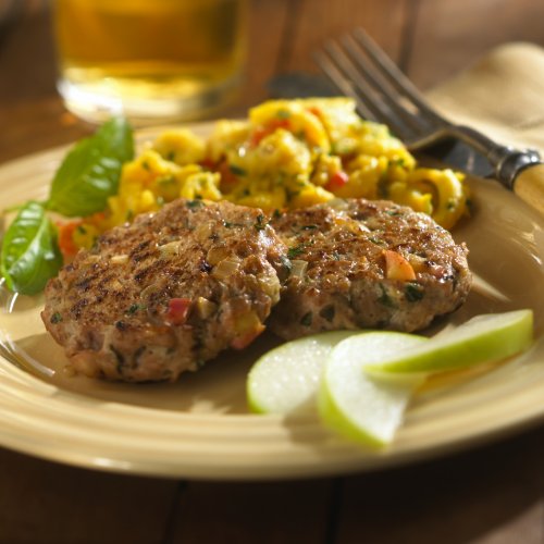 Chicken Apple Basil Sausage Patties