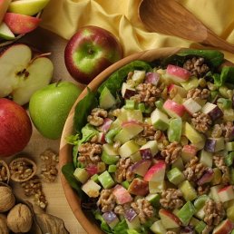 Low Fat Apple Waldorf Salad