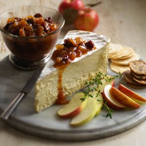 Apple, Ginger and Cherry Chutney