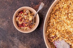 Cranberry Apple Crisp