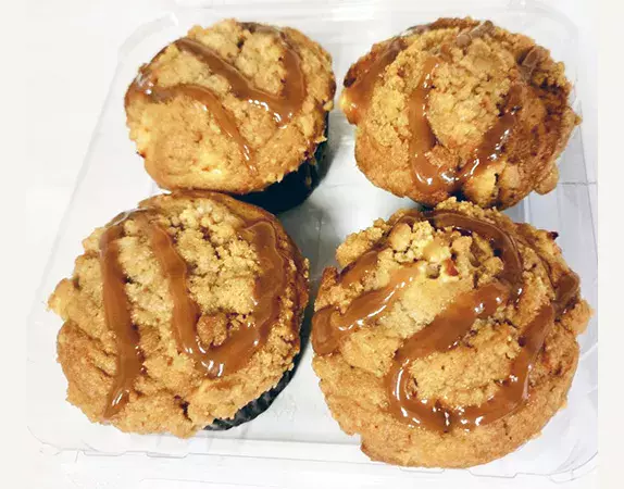 Apple Streusel Muffins at Sunrise Orchards