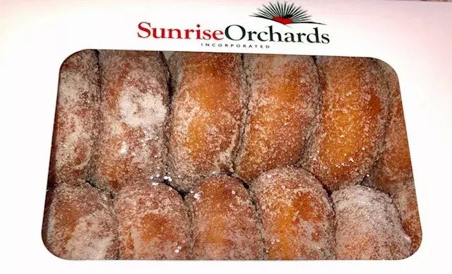 Box of Apple Cider Donuts