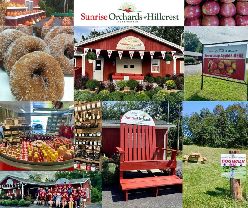 Sunrise Orchards at Hillcrest collage