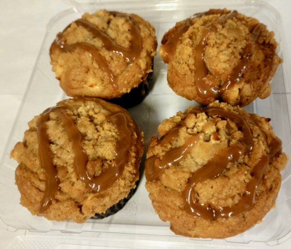 Saturday August 31st We’re Introducing Our New Apple Streusel Muffins: A Fall Favorite!