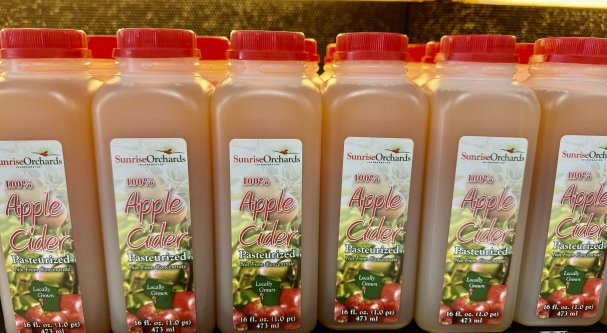 Is Sunrise Orchards Cider Pasteurized?